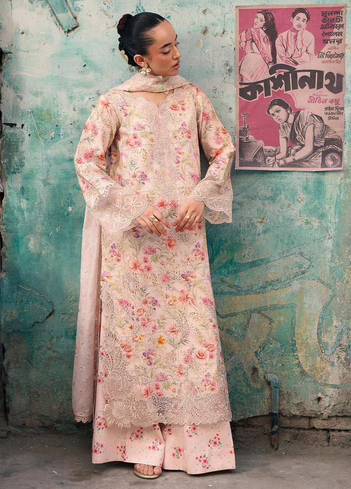 Nissa by RajBari Unstitched Embroidered Viscose 3 Piece Suit RB26UNV D-01 - Winter Collection