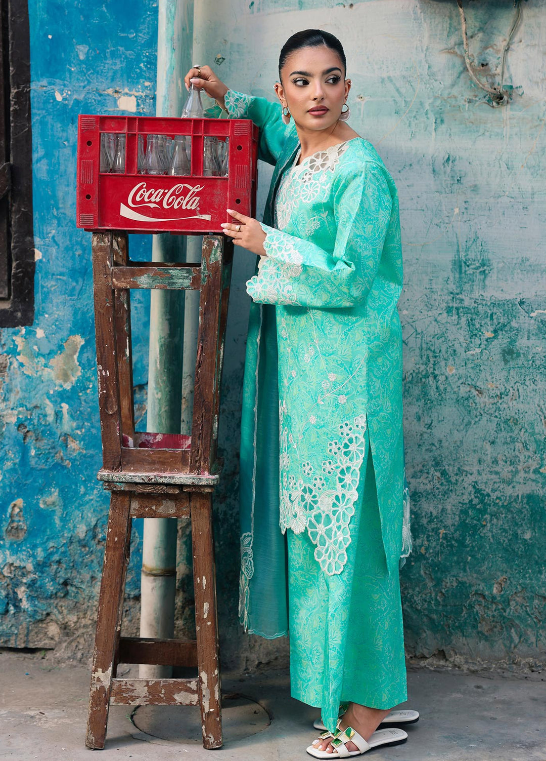 Nissa by RajBari Unstitched Embroidered Viscose 3 Piece Suit RB26UNV D-11 - Winter Collection