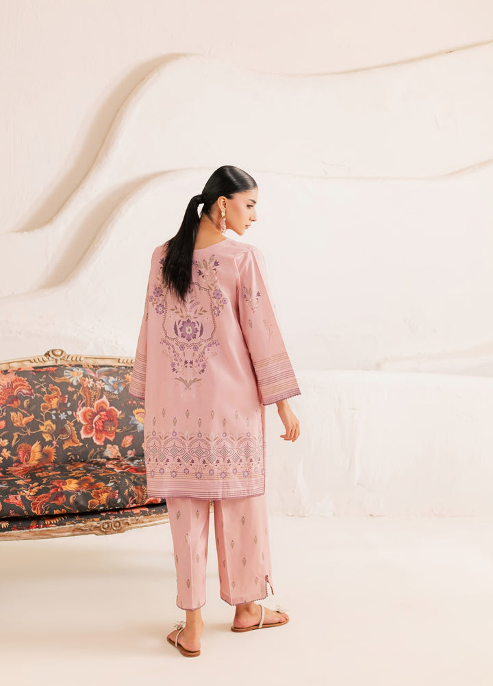 Day Dream by Rashid Textiles RTW Printed Lawn 2 Piece Suit ROSEWOOD D-14 - Casual Collection