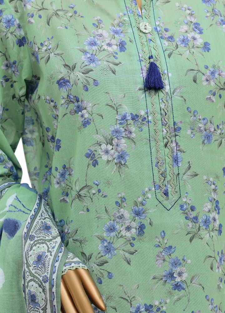 Zouk by HZ Textiles Unstitched Printed Lawn 3 Piece Suit HZ26UZL ZEC-1173 - Casual Collection