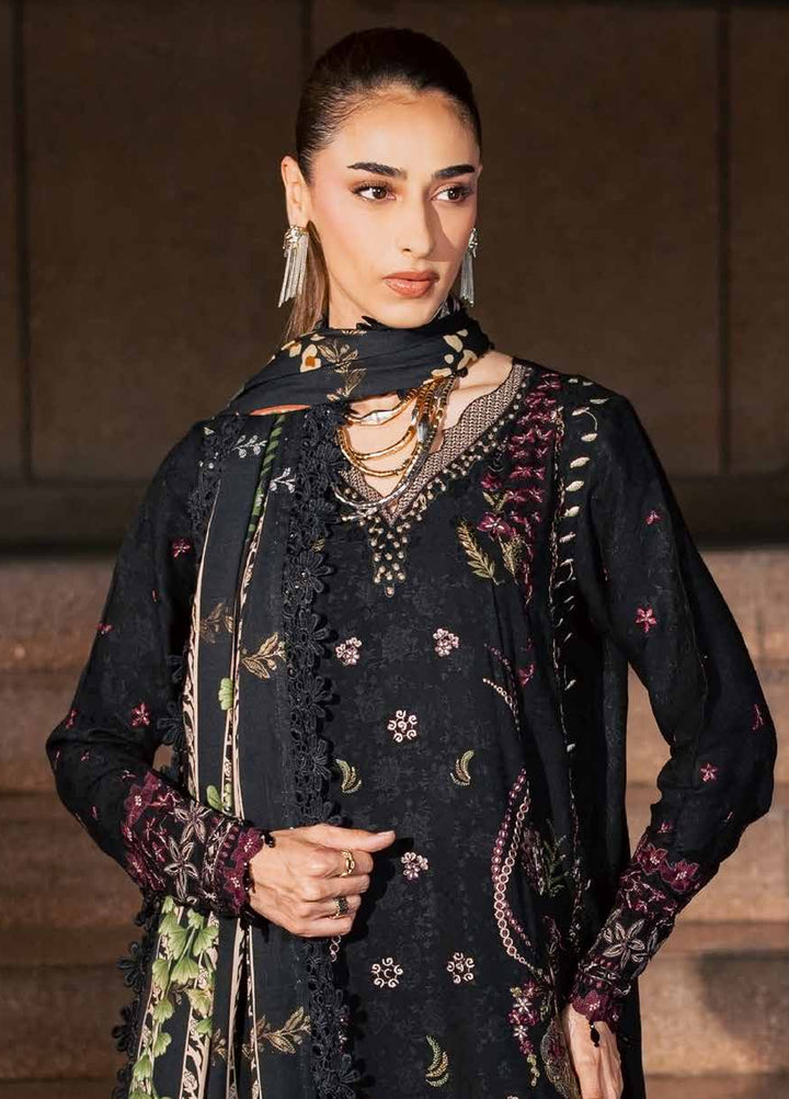 Maya by Nureh Unstitched Embroidered Jacquard Linen 3 Piece Suit NU26UMLJ NW-128 - Festive Collection