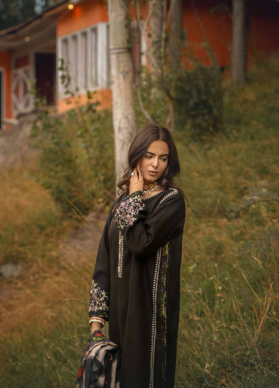 Poshima by Charizma Unstitched Peach Leather 3 Piece Suit CHR26UPP PSW6-12 - Casual Collection