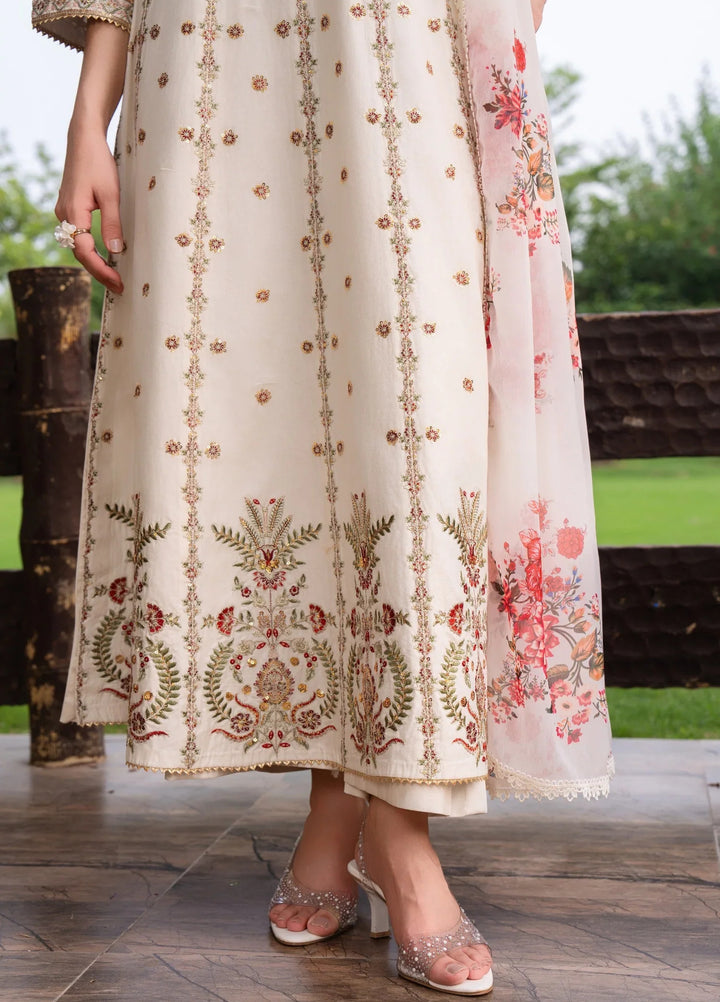 Chandan Nagri RTW Embroidered Lawn 3 Piece Suit Serein-Glow - Casual Collection