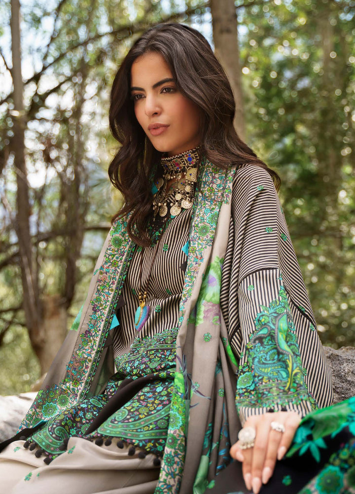 C Prints by Charizma Unstitched Printed Staple 3 Piece Suit CHR26ULP CPW6-05 - Casual Collection