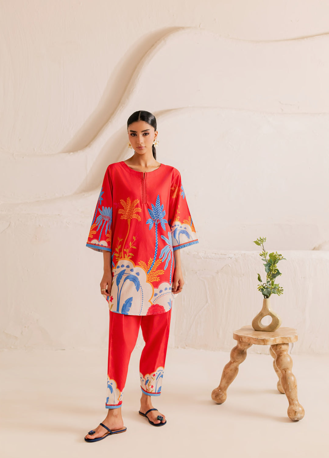 Day Dream by Rashid Textiles RTW Printed Lawn 2 Piece Suit POPPY D-13 - Casual Collection