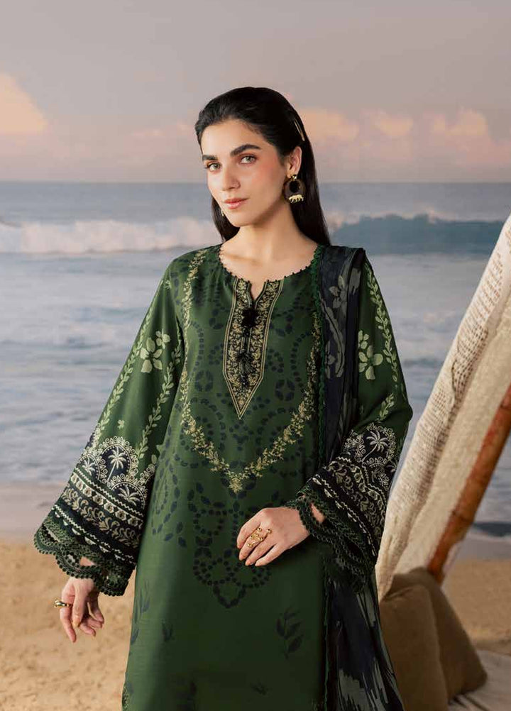 Daily Delights by Nureh Unstitched Embroidered Viscose Slub 3 Piece Suit NU26UDD DD-41 - Casual Collection