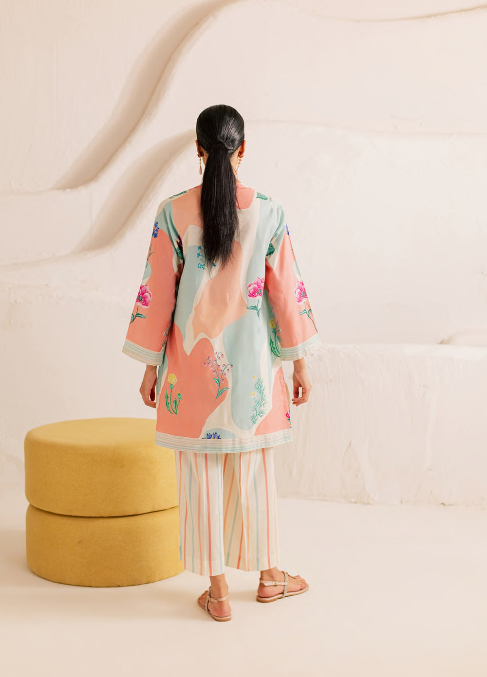 Day Dream by Rashid Textiles RTW Printed Lawn 2 Piece Suit PASTEL DREAM D-18 - Casual Collection