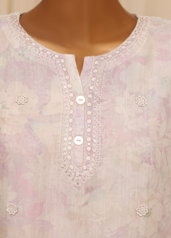 Majestic by HZ Textiles RTW Embroidered Raw Silk 3 Piece Suit HZ26RSM Wisteria XRPE-3P-004 - Casual Collection