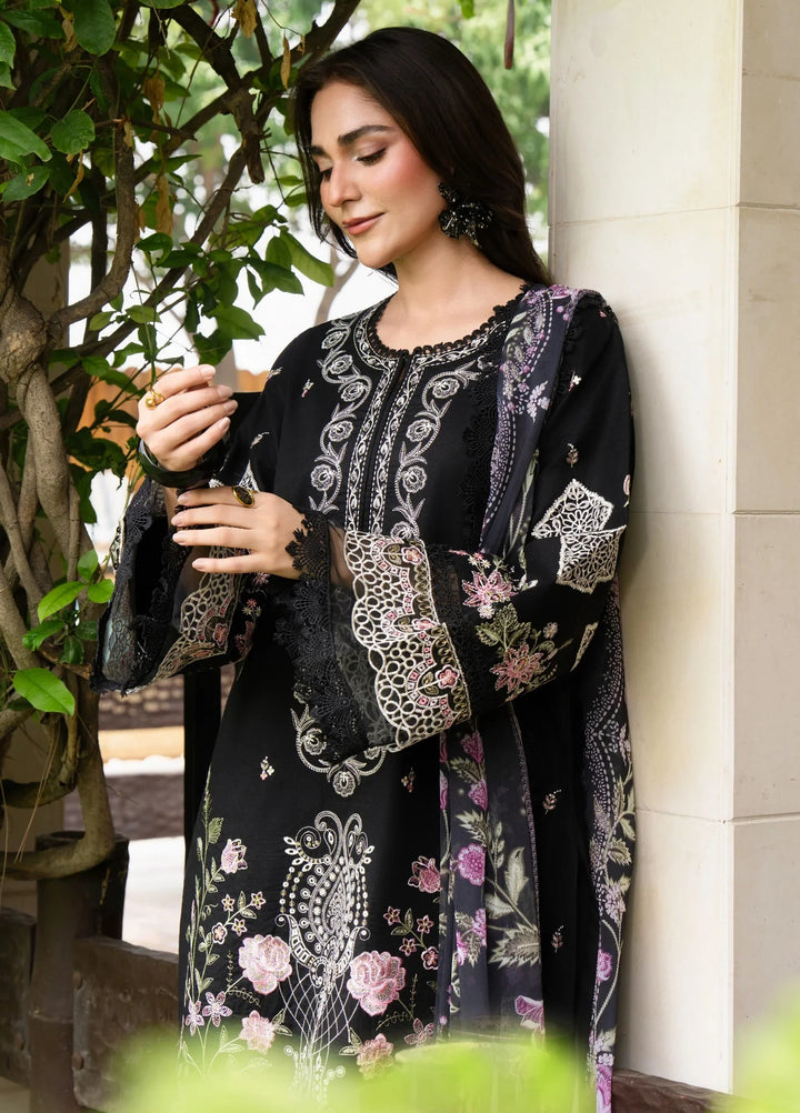 Chandan Nagri RTW Embroidered Lawn 3 Piece Suit Zara-Mist - Casual Collection