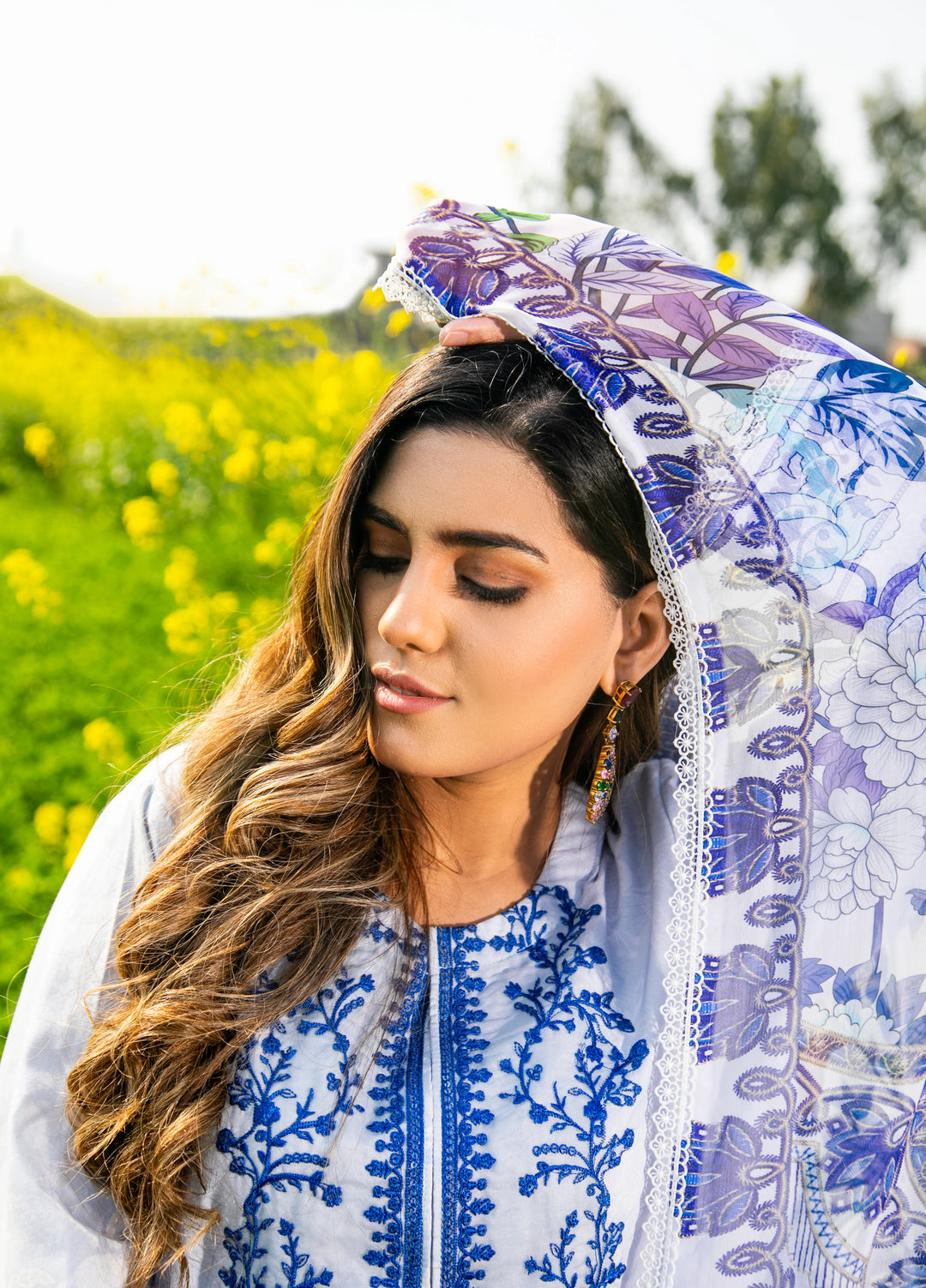 Chandan Nagri RTW Embroidered Lawn 3 Piece Suit Julet - Casual Collection
