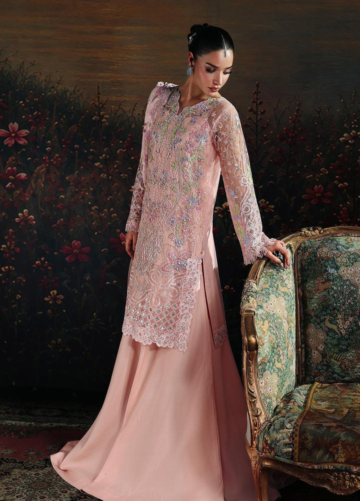 Sage by Rajbari Unstitched Embroidered Net 4 Piece Suit RB26SW Eyzel 07 - Wedding Collection