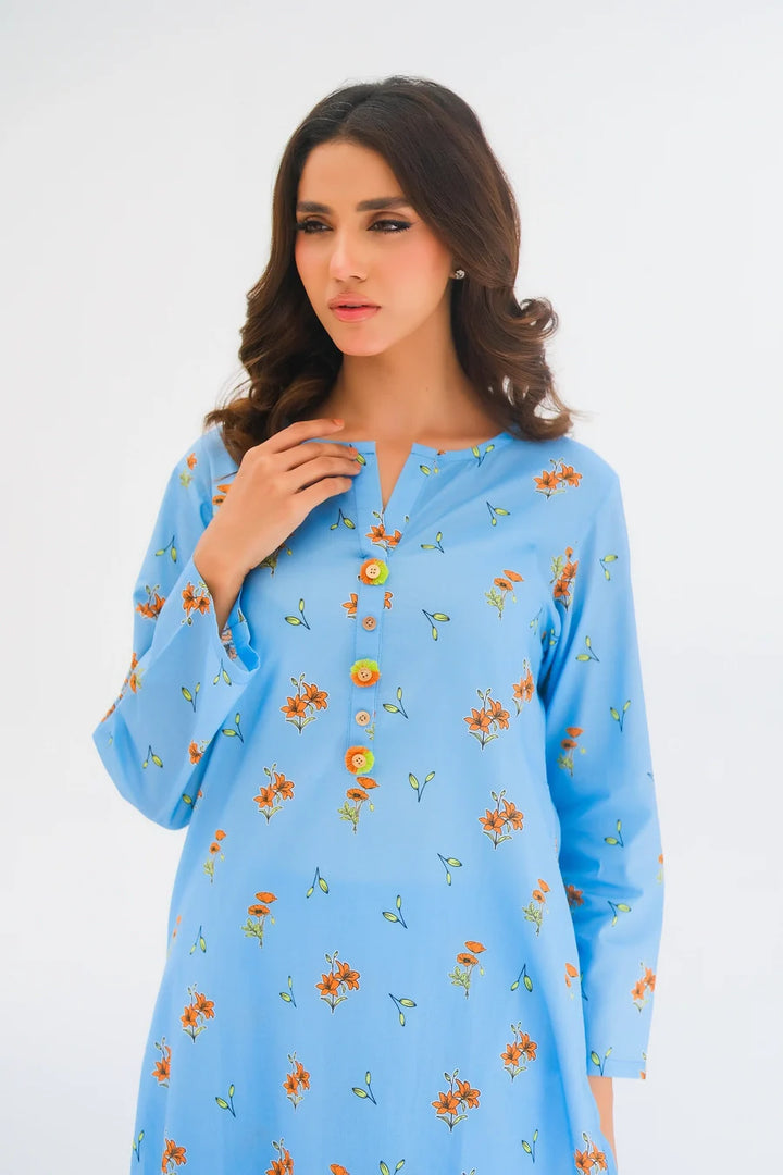 Dhaga Women Pret Printed 2 Piece Lawn Matching Separate FW24DSP007 - Summer Collection