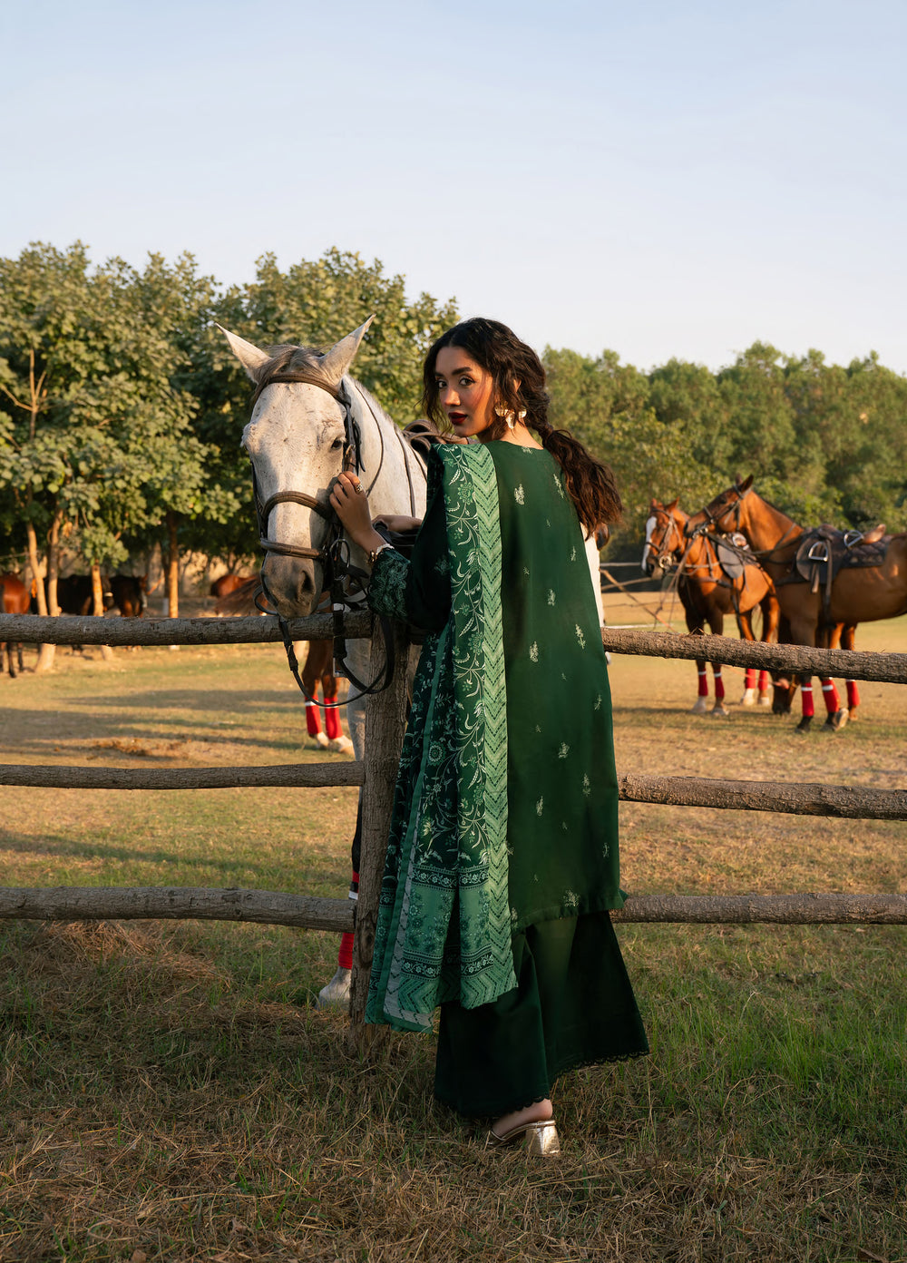 Manzil by Rashid Textiles Unstitched Embroidered Khaddar 3 Piece Suit RT26UKM D-1038 - Winter Collection