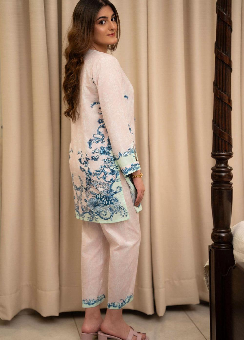 Raniahs by Laaleh RTW Printed Cotton Lawn 2 Piece Suit LAH26PR English Garden Reverie - Casual Collection