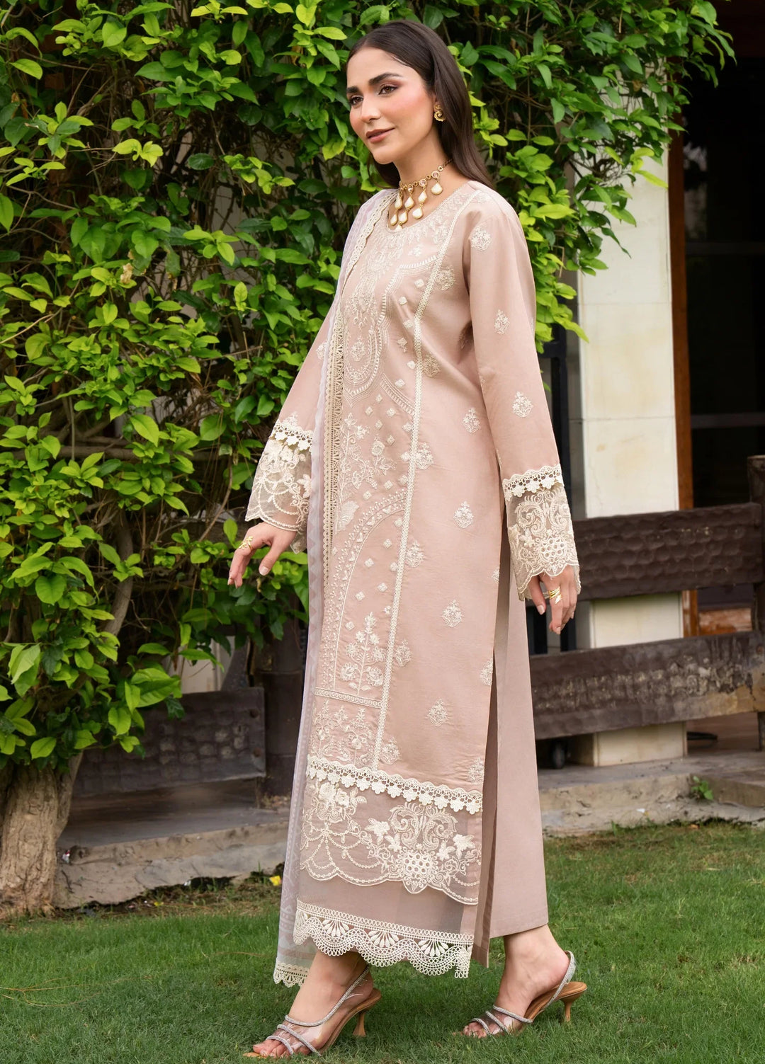 Chandan Nagri RTW Embroidered Lawn 3 Piece Suit Paradise-Tale - Casual Collection