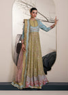 Kalani by Xenia Formals Unstitched Embroidered Raw Silk 3 Piece Suit XE26UKW 09-Zana - Wedding Collection