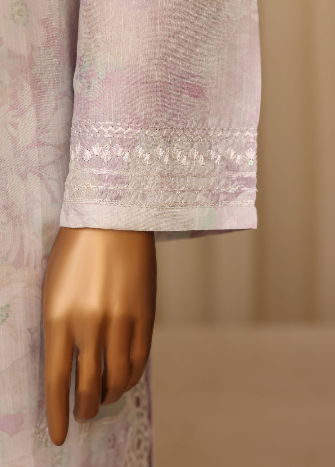 Majestic by HZ Textiles RTW Embroidered Raw Silk 3 Piece Suit HZ26RSM Wisteria XRPE-3P-004 - Casual Collection