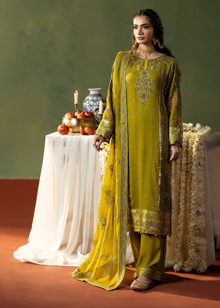 Lumiere Luxury by Meerak Pret Embroidered Chiffon 3 Piece Suit LMR-07 - Festive Collection