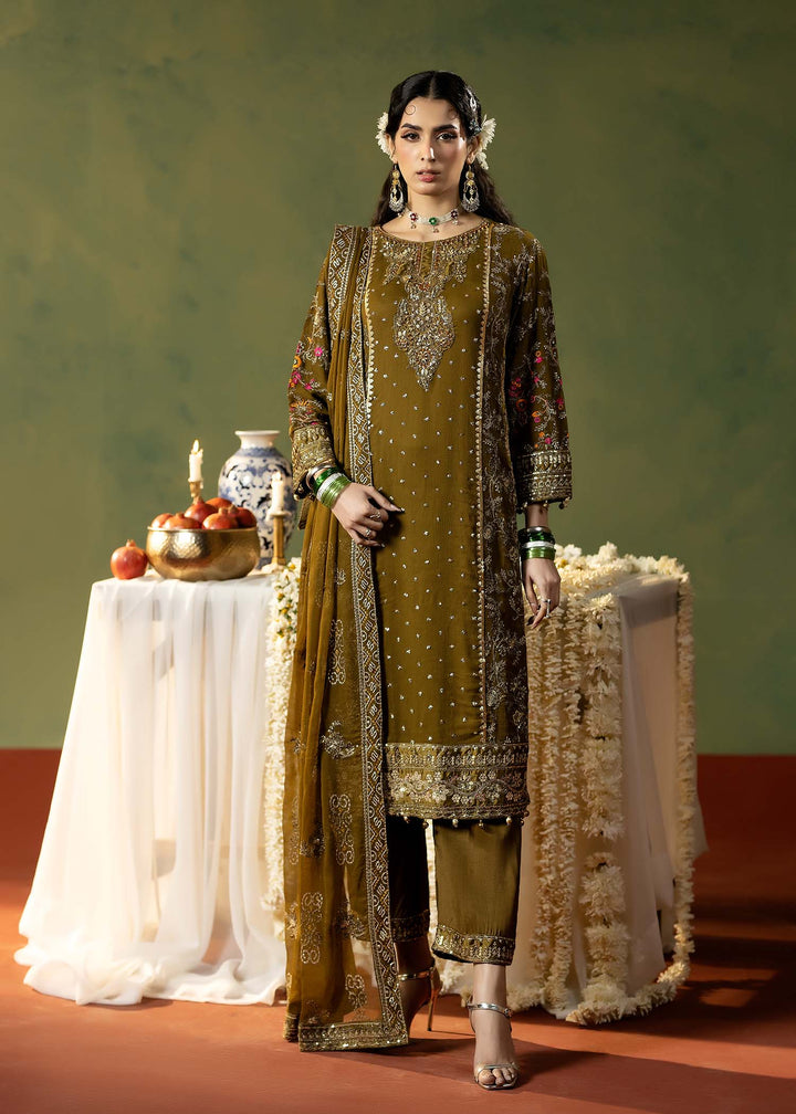 Lumiere Luxury by Meerak Pret Embroidered Chiffon 3 Piece Suit LMR-08 - Festive Collection