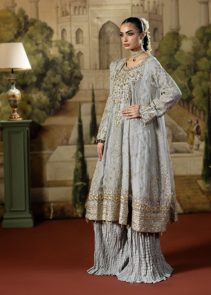 Lumiere Luxury by Meerak Pret Embroidered Chiffon 3 Piece Suit LMR-10 - Festive Collection