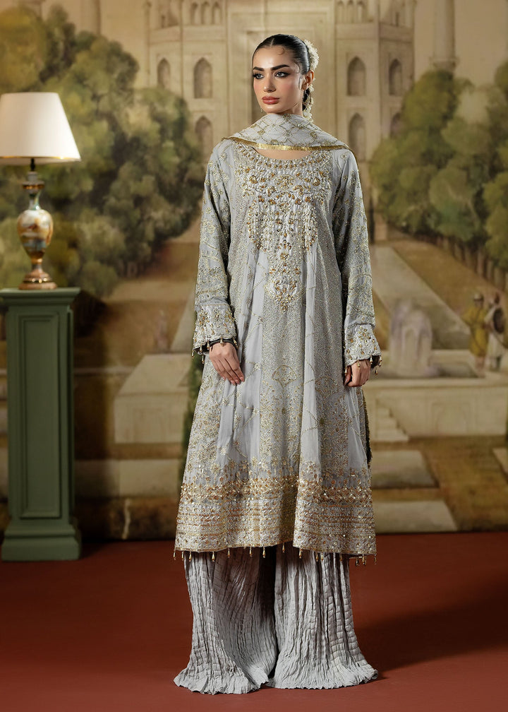 Lumiere Luxury by Meerak Pret Embroidered Chiffon 3 Piece Suit LMR-10 - Festive Collection