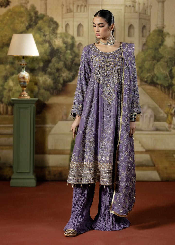 Lumiere Luxury by Meerak Pret Embroidered Chiffon 3 Piece Suit LMR-09 - Festive Collection