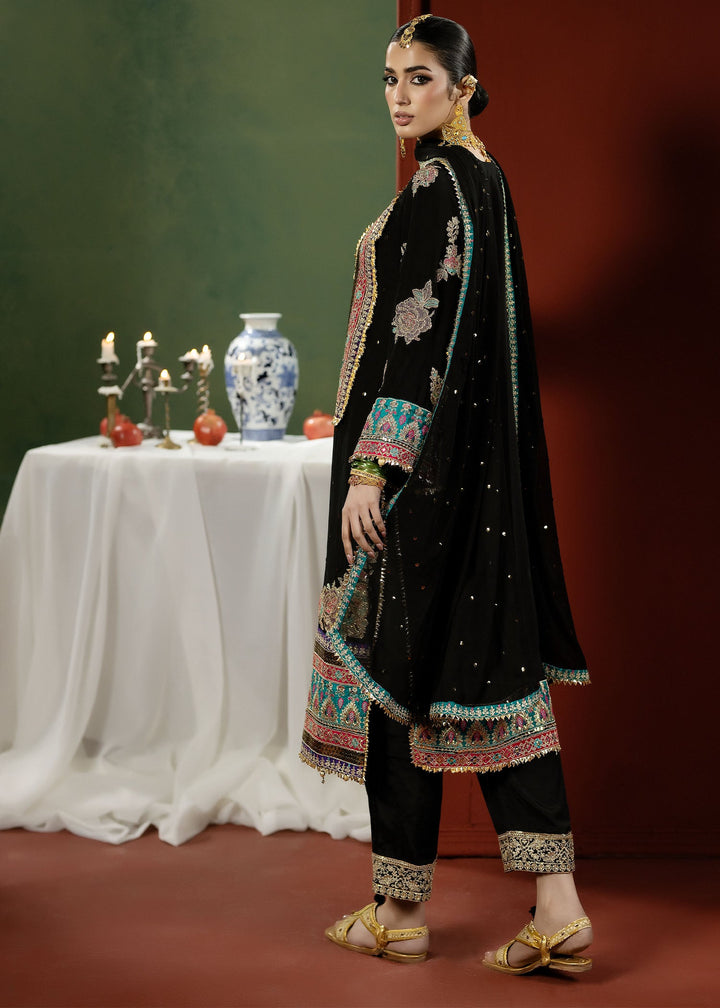 Lumiere Luxury by Meerak Pret Embroidered Chiffon 3 Piece Suit LMR-06 - Festive Collection
