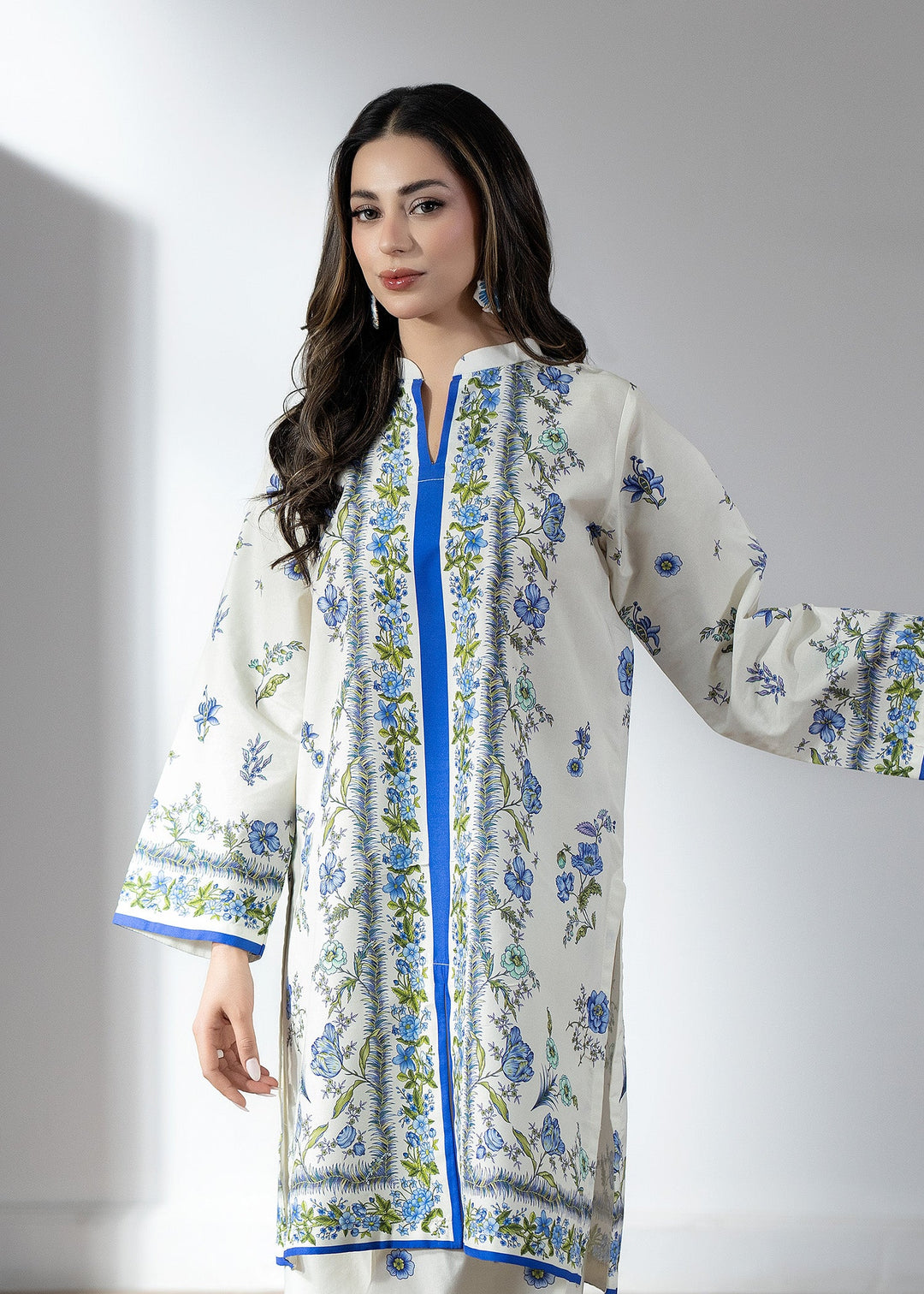 Pretfection by Meerak Printed Silk 2 Piece Suit Co-Ord Sets-01 - Casual Collection