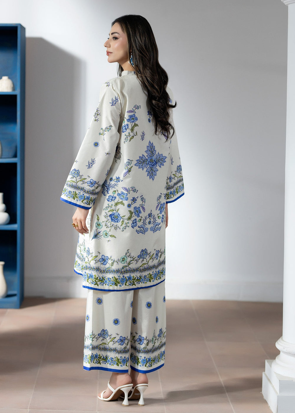 Pretfection by Meerak Printed Silk 2 Piece Suit Co-Ord Sets-01 - Casual Collection