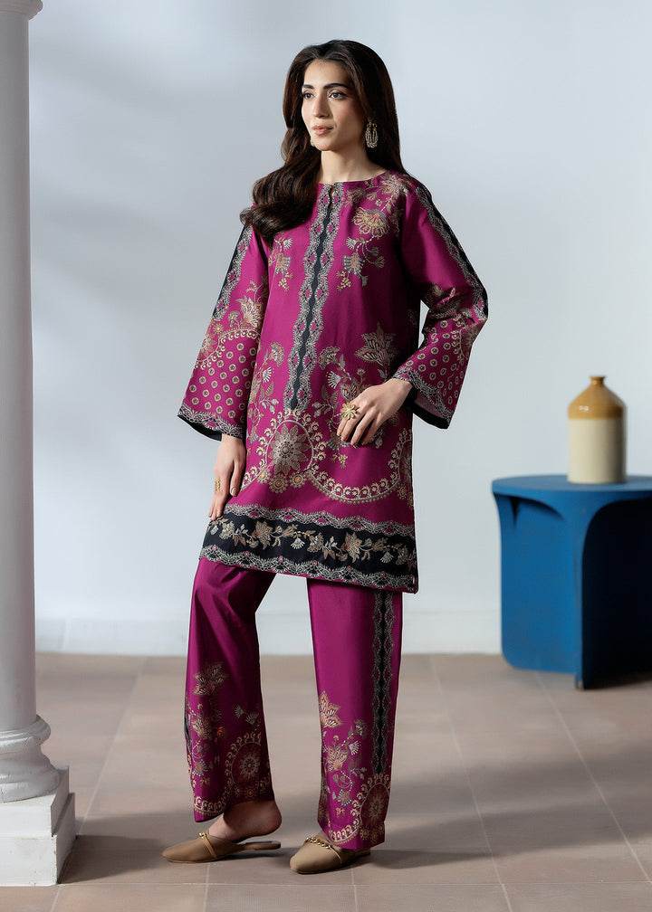 Pretfection by Meerak Printed Silk 2 Piece Suit Co-Ord Sets-06 - Casual Collection