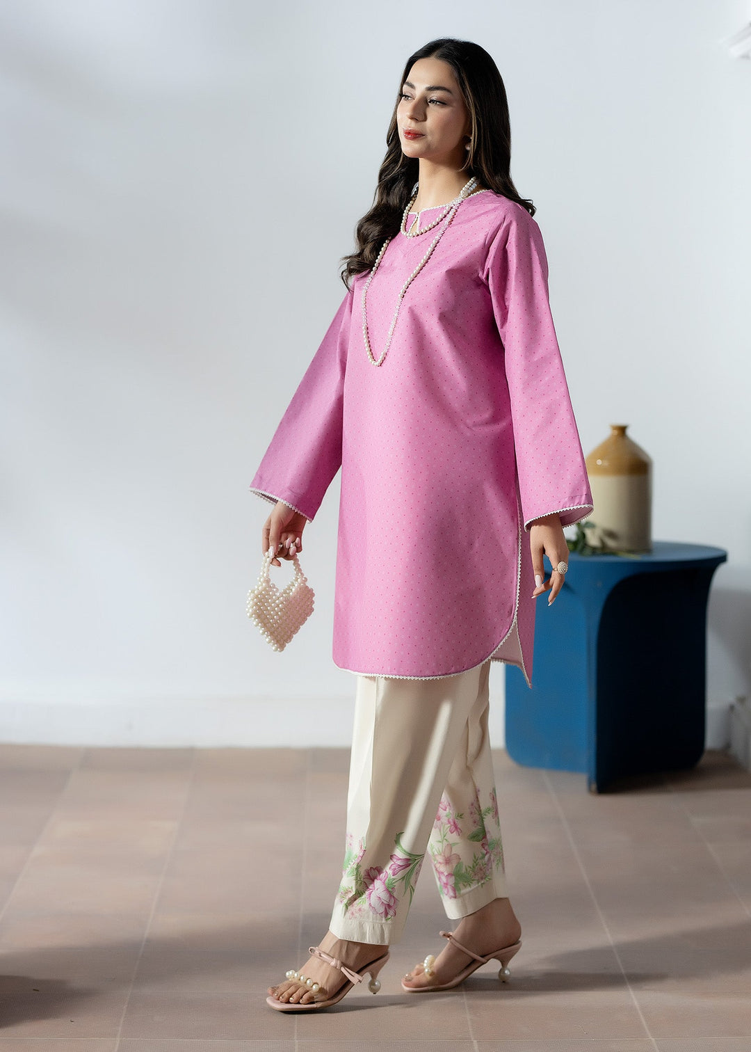 Pretfection by Meerak Printed Silk 2 Piece Suit Co-Ord Sets-07 - Casual Collection