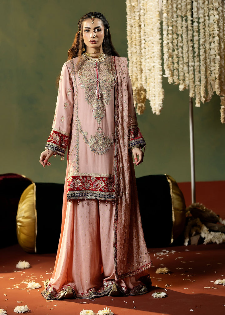 Lumiere Luxury by Meerak Pret Embroidered Chiffon 3 Piece Suit LMR-03 - Festive Collection