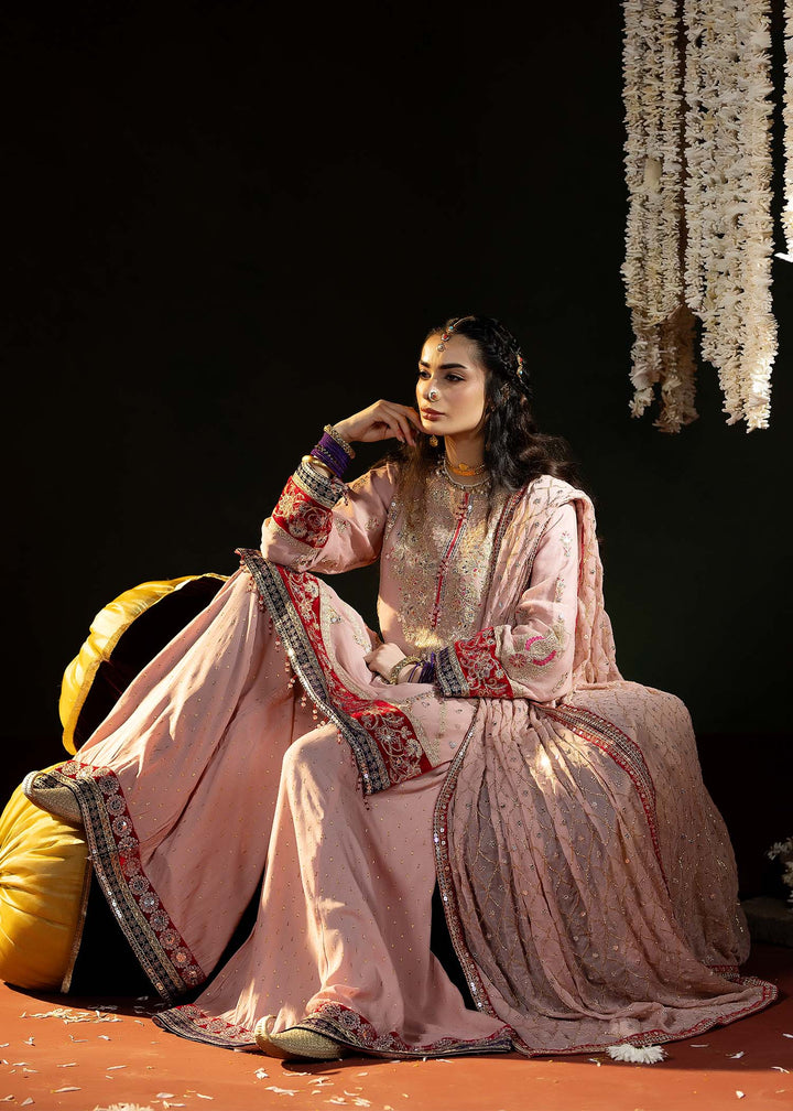 Lumiere Luxury by Meerak Pret Embroidered Chiffon 3 Piece Suit LMR-03 - Festive Collection