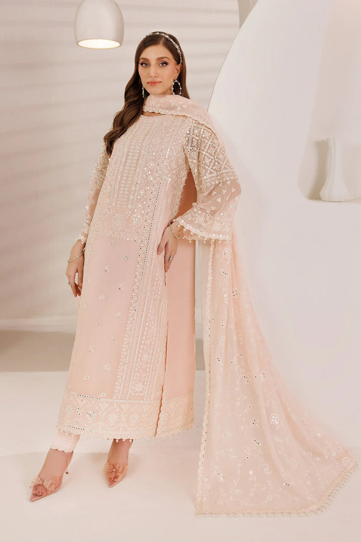 Alizeh Fashion Unstitched Embroidered Chiffon 3 Piece Suit AF26UCF AF-DHG-5029-Miksha - Festive Collection