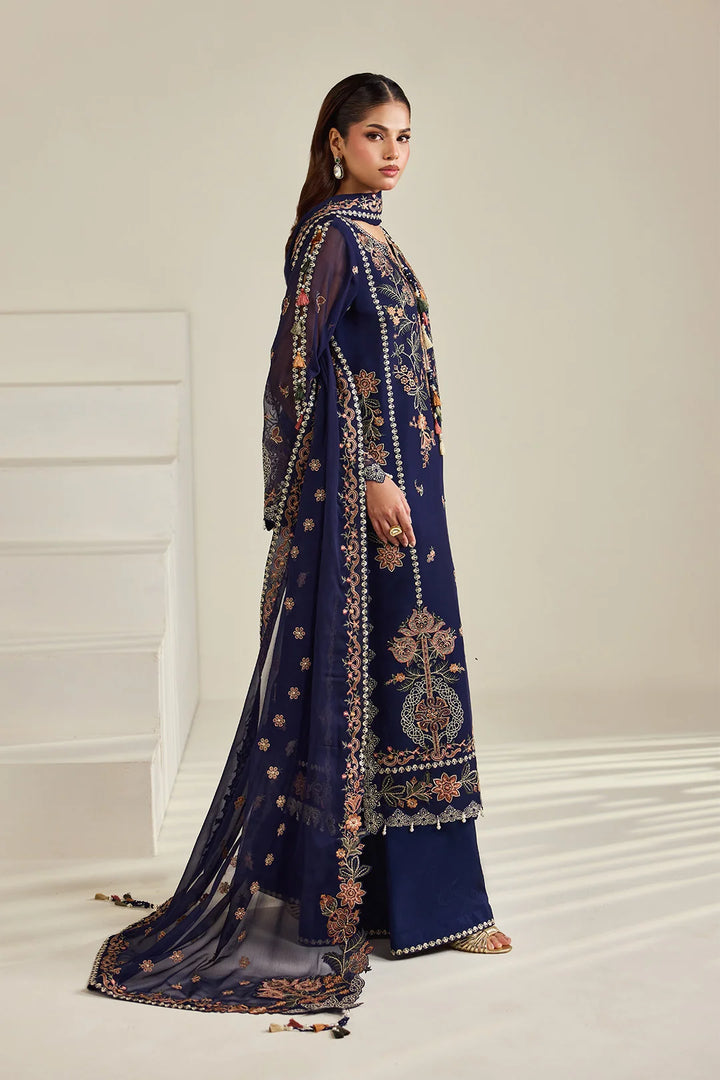 Dhaagay by Alizeh Fashion Unstitched Embroidered Chiffon 3 Piece Suit AF26UCD AF-DHG-5054 Anvah - Festive Collection