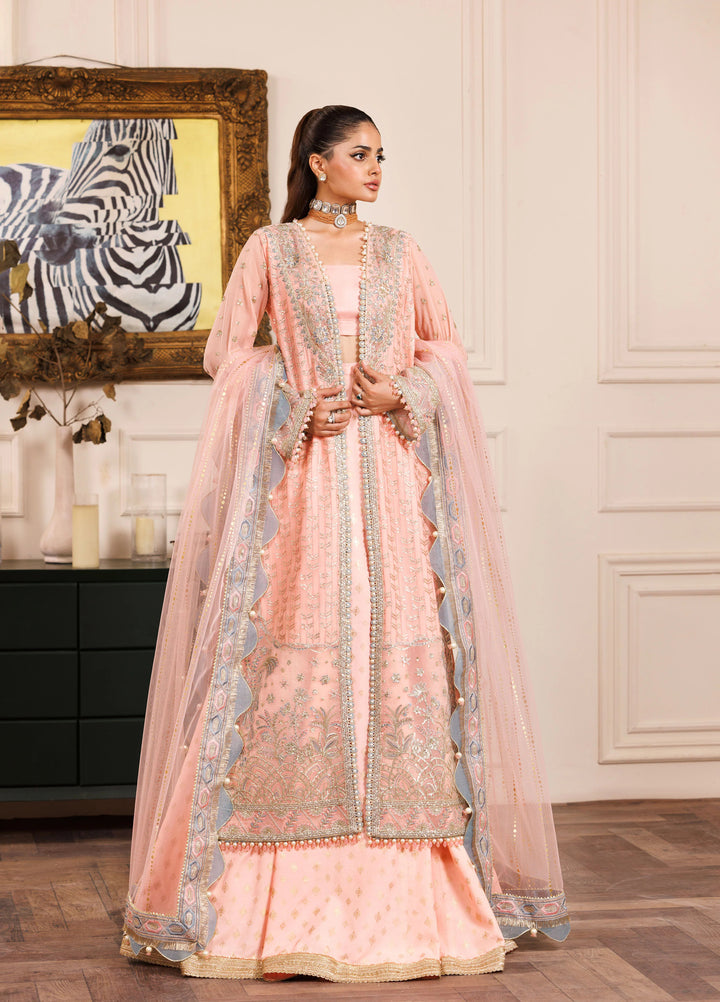 La Elise Women Unstitched Embroidered Lawn 3 Piece Suit 0001004 Zuri - Casual Collection