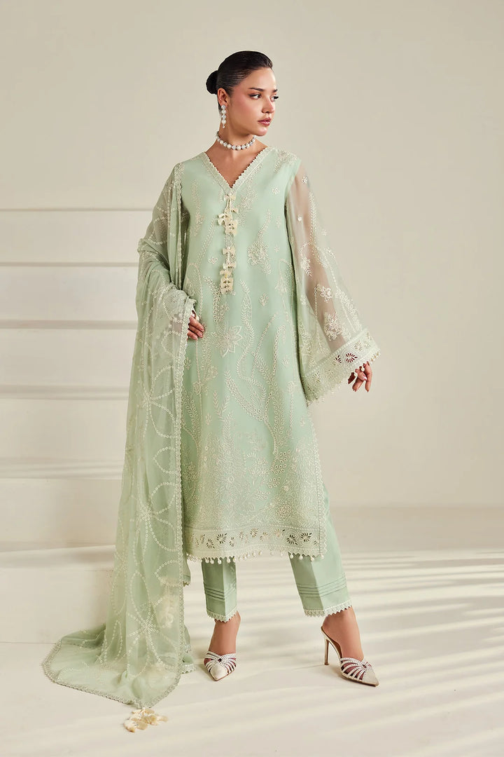 Dhaagay by Alizeh Fashion Unstitched Embroidered Chiffon 3 Piece Suit AF26UCD AF-DHG-5055 Meerak - Festive Collection