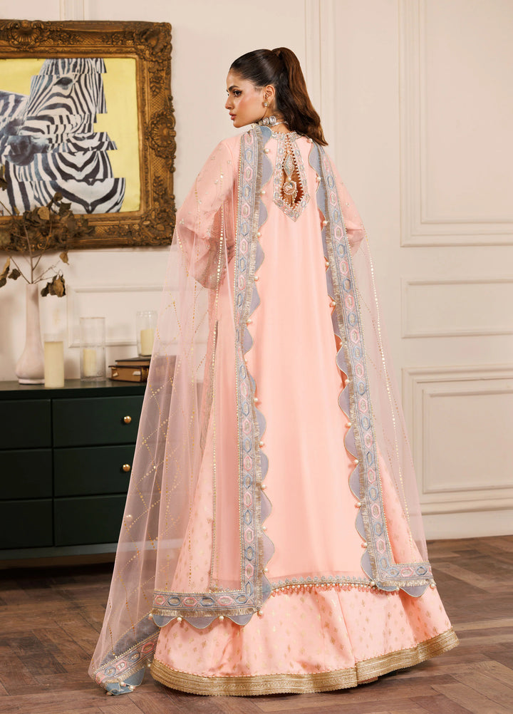 La Elise Women Unstitched Embroidered Lawn 3 Piece Suit 0001004 Zuri - Casual Collection