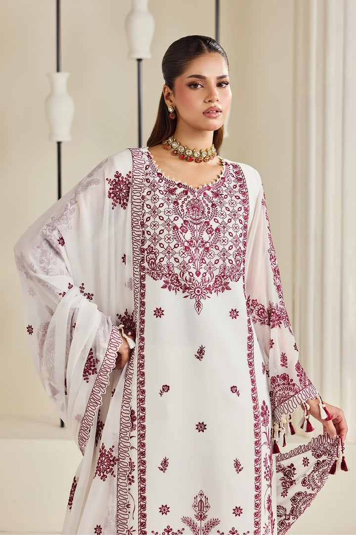 Dhaagay by Alizeh Fashion Unstitched Embroidered Chiffon 3 Piece Suit AF26UCD AF-DHG-5049 Arbella - Festive Collection
