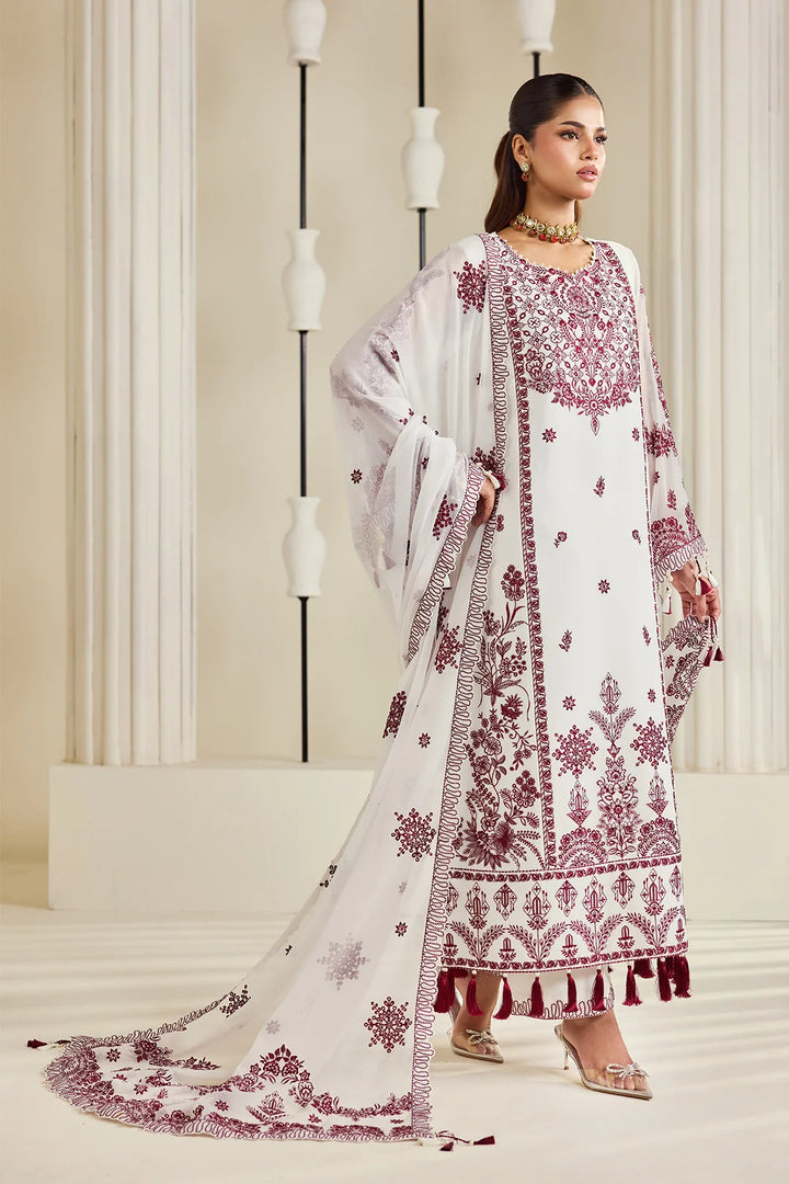 Dhaagay by Alizeh Fashion Unstitched Embroidered Chiffon 3 Piece Suit AF26UCD AF-DHG-5049 Arbella - Festive Collection