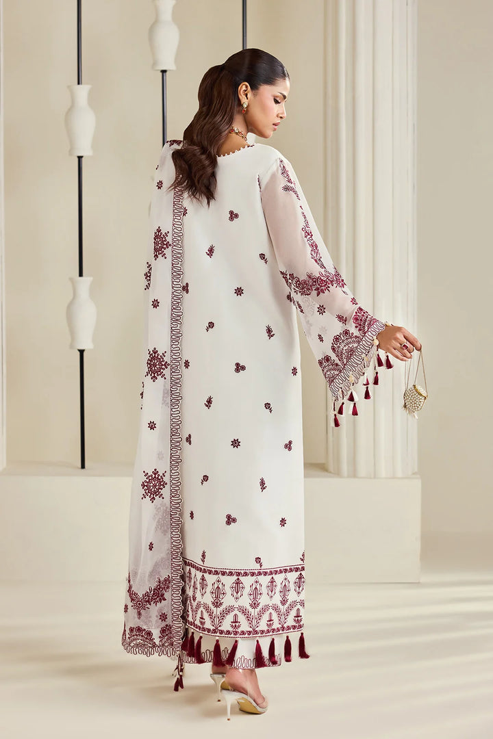 Dhaagay by Alizeh Fashion Unstitched Embroidered Chiffon 3 Piece Suit AF26UCD AF-DHG-5049 Arbella - Festive Collection