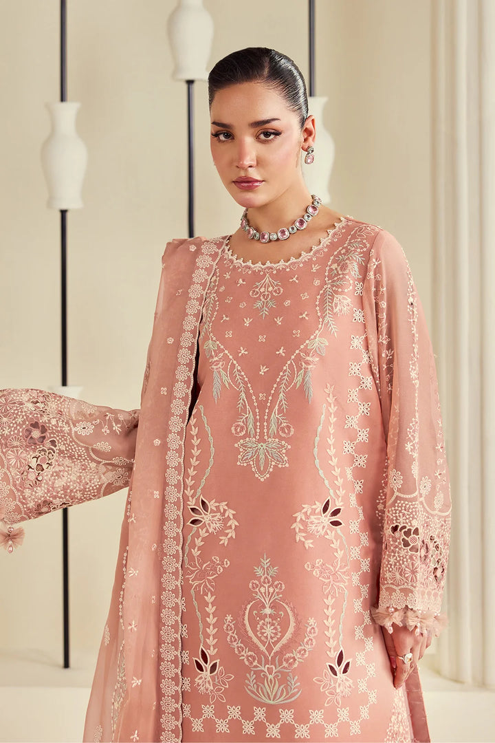 Dhaagay by Alizeh Fashion Unstitched Embroidered Chiffon 3 Piece Suit AF26UCD AF-DHG-5045 Sorah - Festive Collection