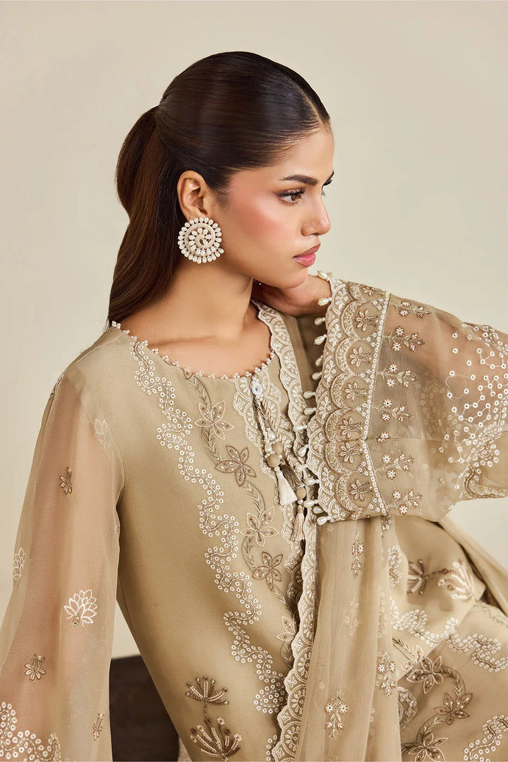 Dhaagay by Alizeh Fashion Unstitched Embroidered Chiffon 3 Piece Suit AF26UCD AF-DHG-5051 Azeen - Festive Collection