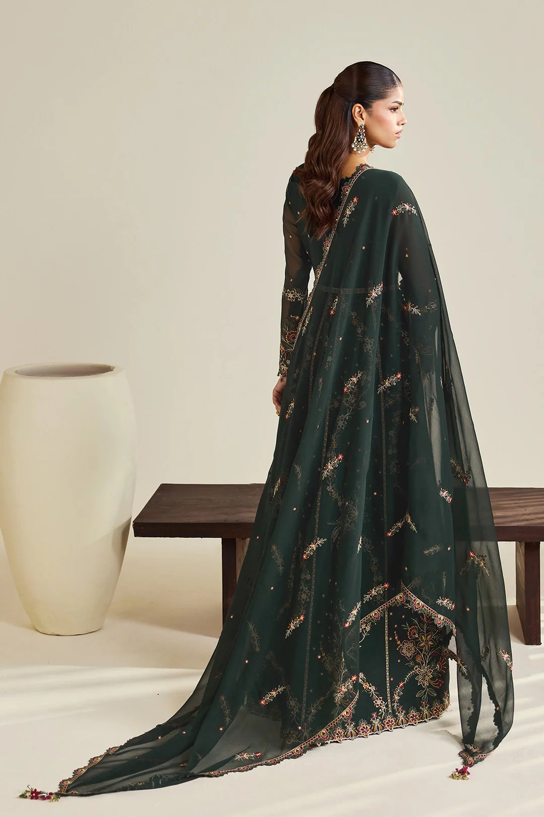 Dhaagay by Alizeh Fashion Unstitched Embroidered Chiffon 3 Piece Suit AF26UCD AF-DHG-5047 Sohana - Festive Collection