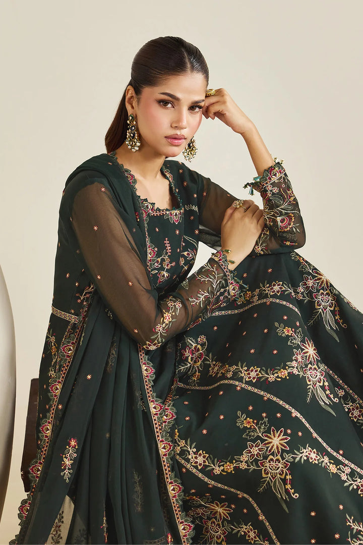 Dhaagay by Alizeh Fashion Unstitched Embroidered Chiffon 3 Piece Suit AF26UCD AF-DHG-5047 Sohana - Festive Collection