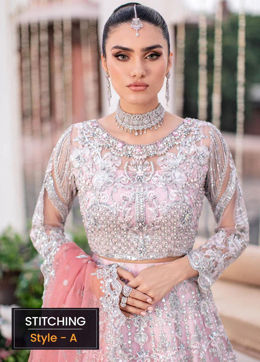 Aangan by Imrozia Premium Embroidered Net Suits Unstitched 3 Piece ...