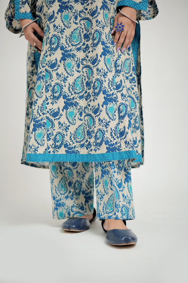 Senorita Women RTW Women Beige and Multicolor Casual 2 Piece Suit Cotton Basic Lawn Printed LAC-02683 - Summer Collection