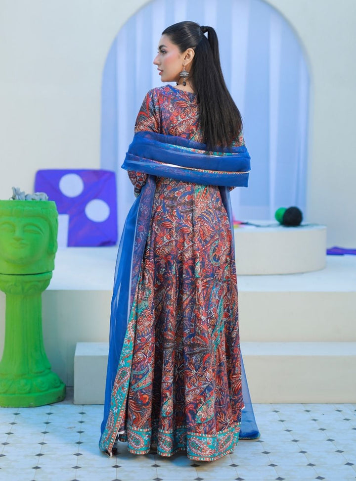 Printnation by Anayra Amal RTW Printed Poly Raw Silk 3 Piece Printverse - Casual Collection