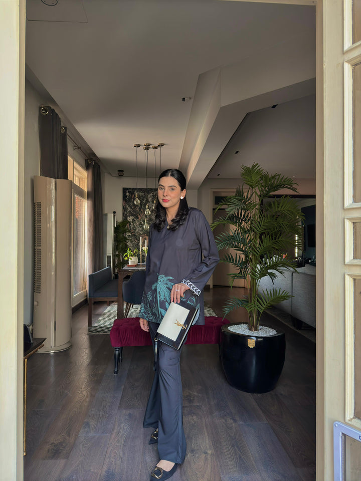 Dhaga Women Pret Printed 2 Piece Soft Crepe Bosky FW24DSP252 - Summer Collection