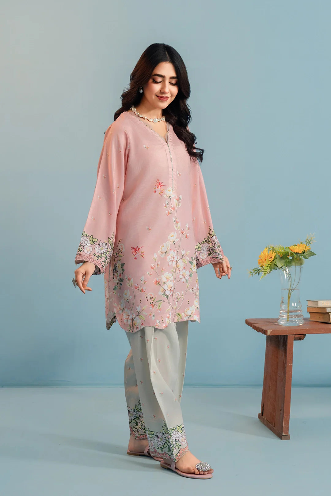Dear Summer by Panache Women RTW Printed Lawn 2 Piece Suit Bloom Side - Festive Collection